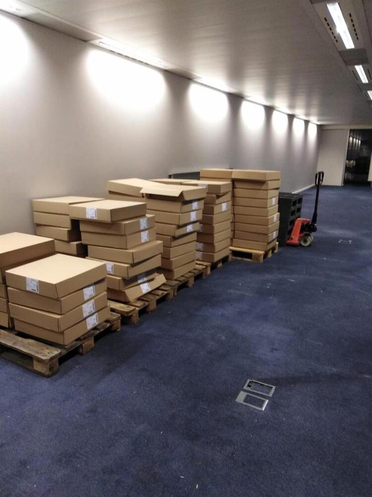Ceva Logistics - tijdens de werken
