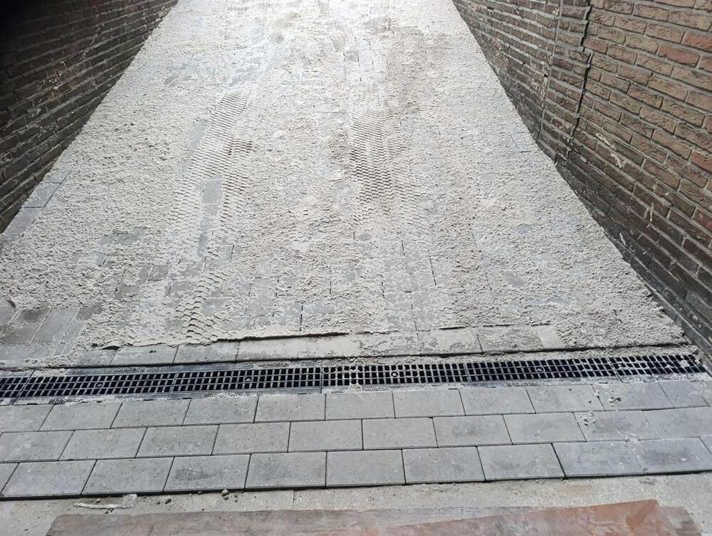 Forsimmo na — vernieuwde verharding met drainage