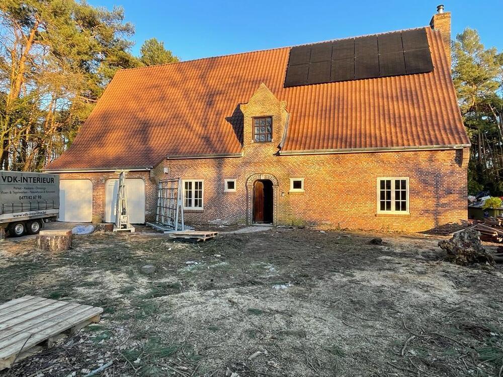 Villa Kasterlee - tijdens de werken