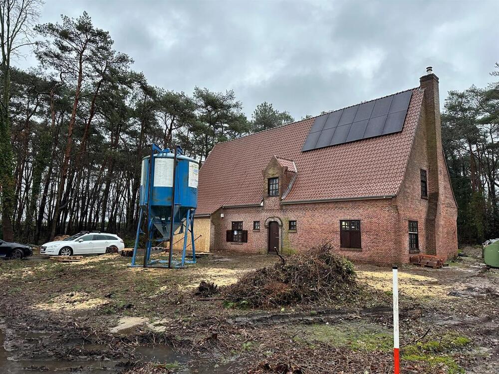Villa Kasterlee - tijdens de werken