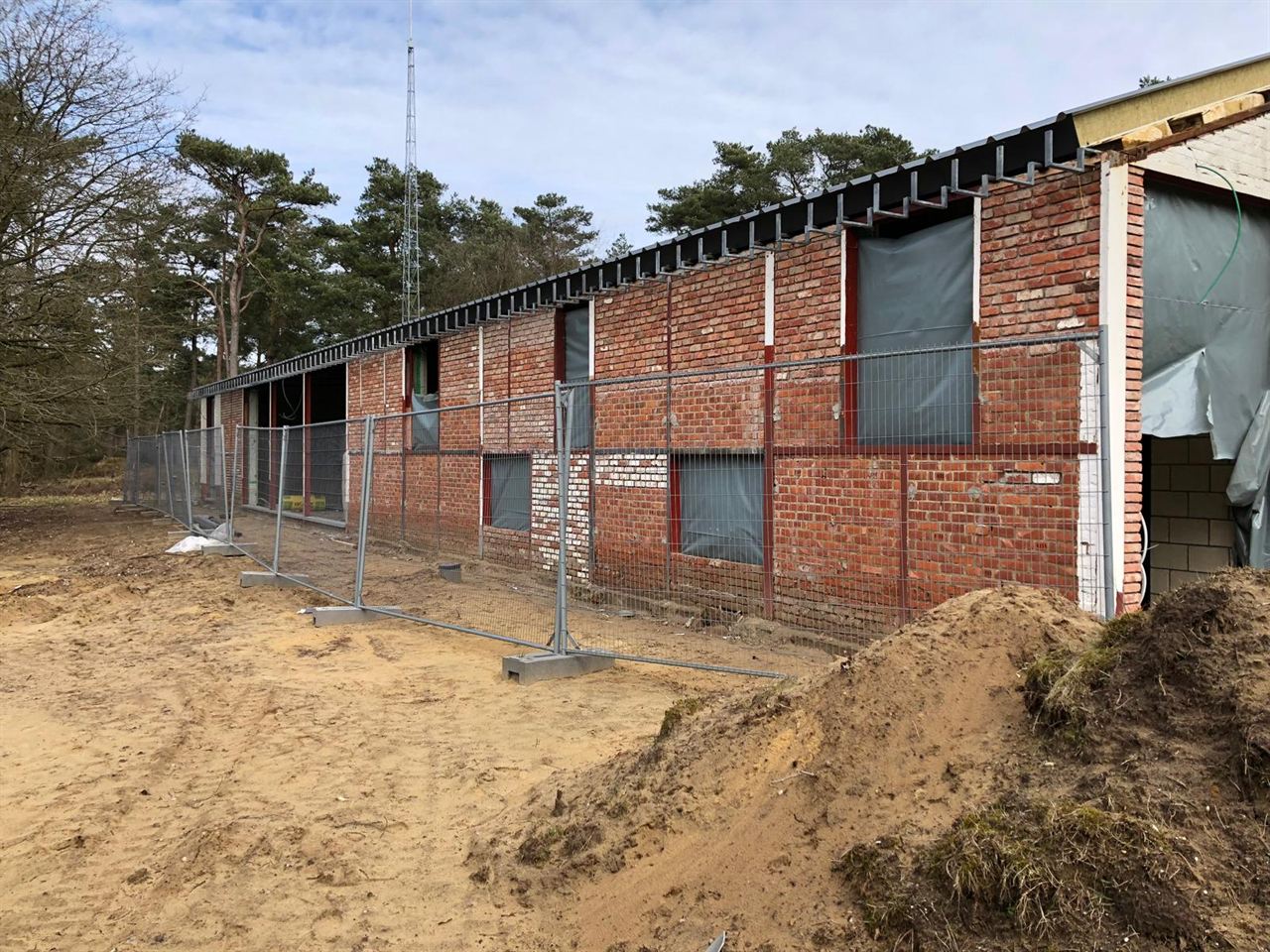Hoge Rielen verf verwijderen