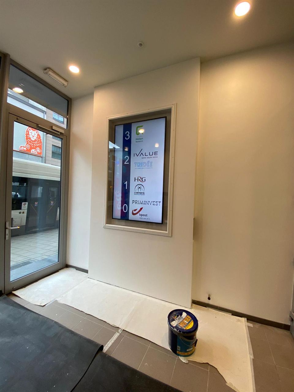 Priminvest inkom kantoorgebouw
