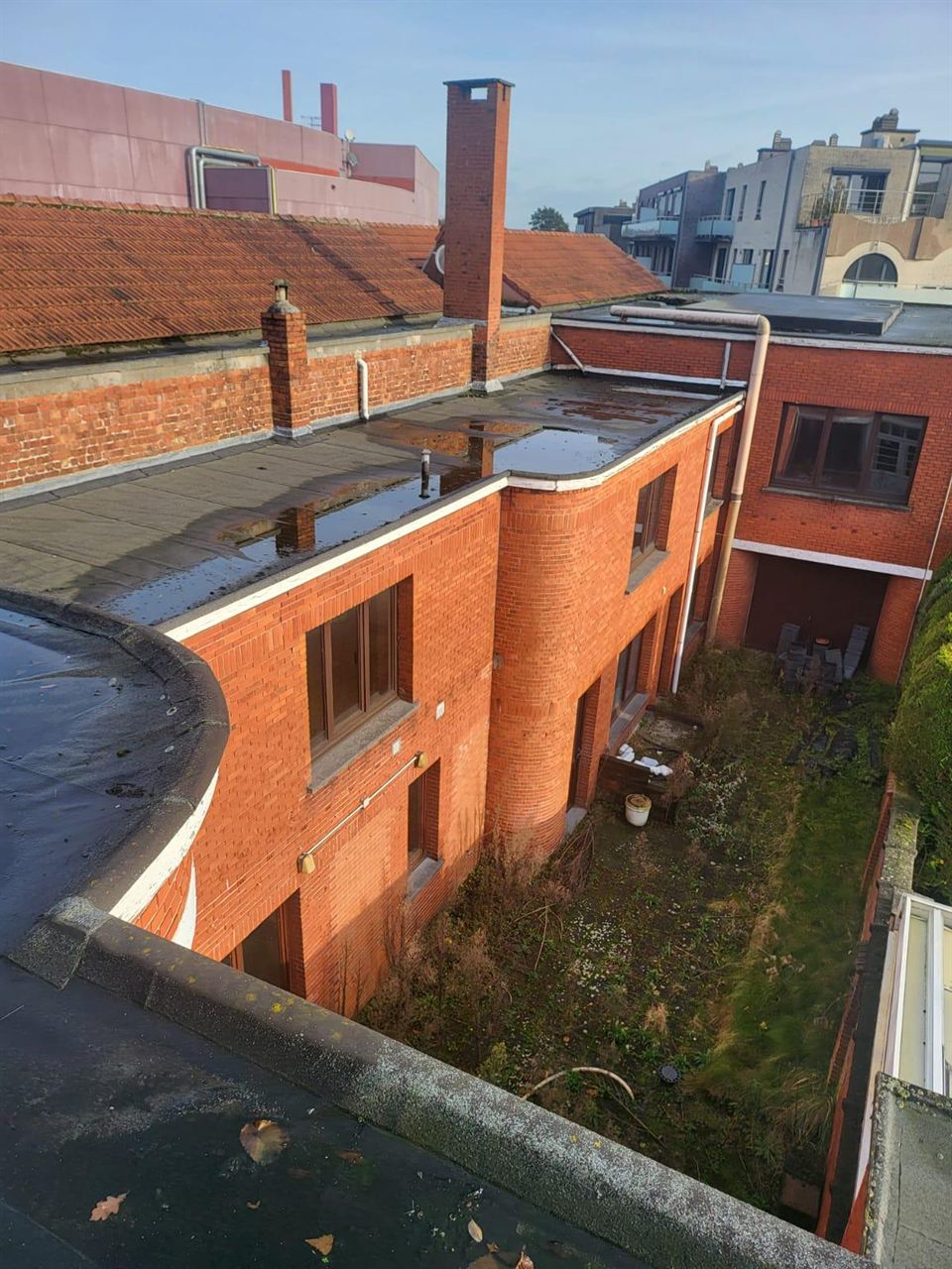 Aanleg terras en waterleiding