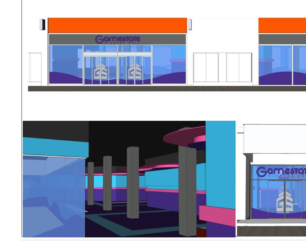 Ontwerprender gevel en interieur